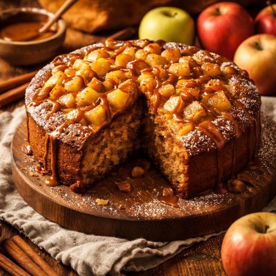 Image of Country Caramel Apple Cake