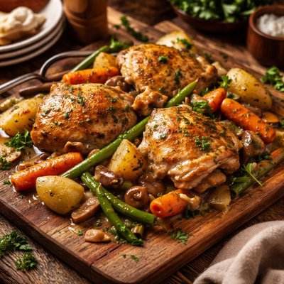 Image of Country Chicken and Vegetables