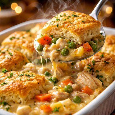Image of Country Chicken Biscuit Casserole