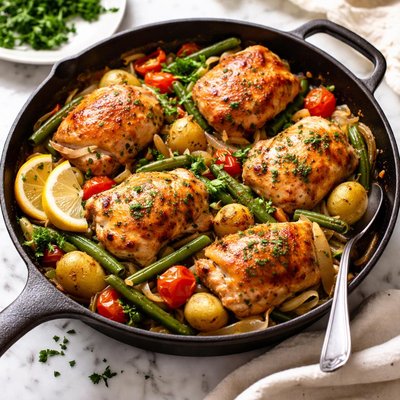 Image of Country Chicken Skillet Supper