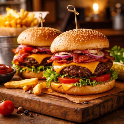 Image of Country Club Hamburgers