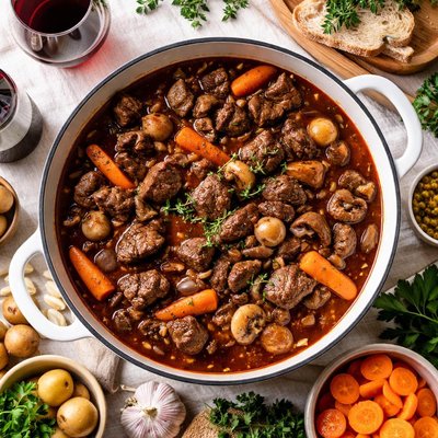 Image of Country Dijon Beef Burgundy