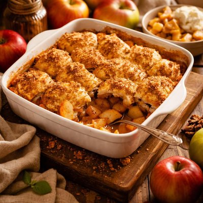 Image of Country Fresh Apple Cobbler