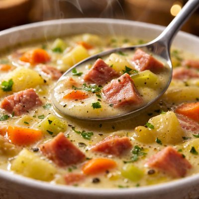Image of Country Ham and Potato Soup