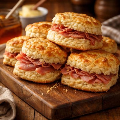 Image of Country Ham Biscuits