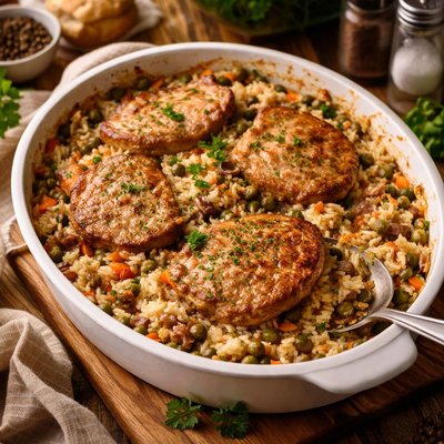 Image of Country Lane Pork Chops Casserole