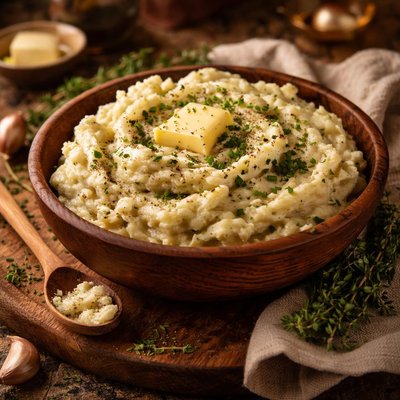 Image of Country Mashed Potatoes with Herbs