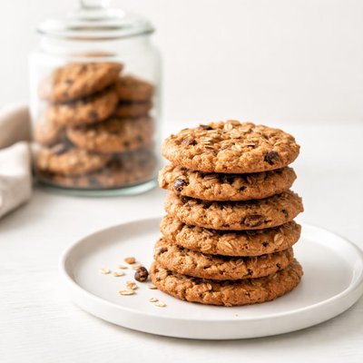 Image of Country Oatmeal Cookies in a Jar