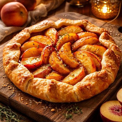 Image of Country Peach Tart