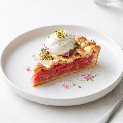 Image of Country Rhubarb Pie