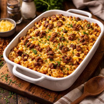 Image of Country Sausage Mac Casserole