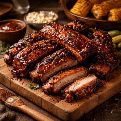 Image of Country Style Barbecued Ribs