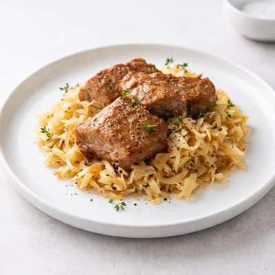 Image of Country Style Pork and Sauerkraut