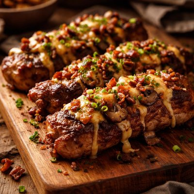 Image of Country Style Pork Spareribs with M H M Topping