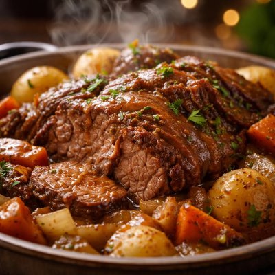 Image of Country Style Pot Roast with Gravy