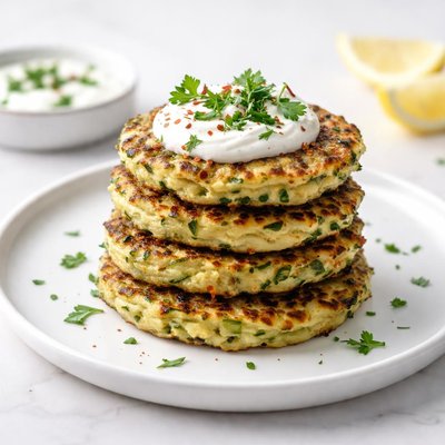 Image of Courgette Fritters