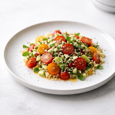 Image of Couscous and Cherry Tomato Salad