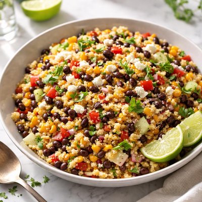 Image of Couscous Corn and Black Bean Salad