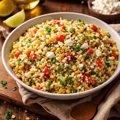 Image of Couscous Salad with Fresh Corn