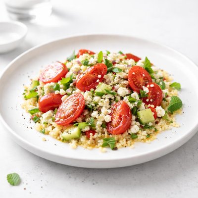 Image of Couscous Salad with Plum Tomatoes
