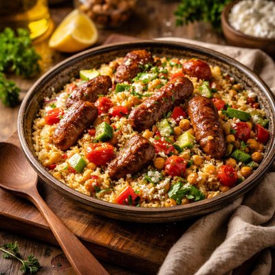 Image of Couscous Sausage Mediterranean