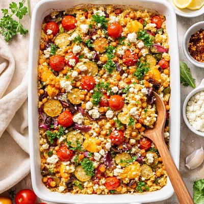 Image of Couscous Vegetable Bake