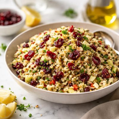 Image of Couscous with Dried Cranberries or Cherries