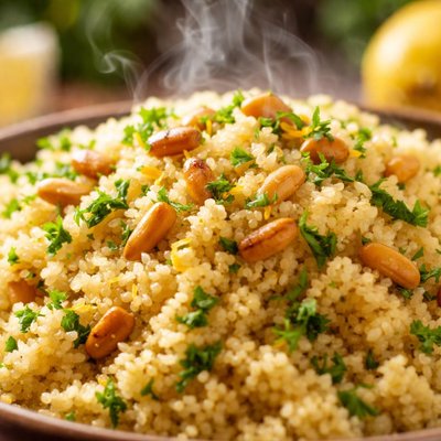 Image of Couscous with Pine Nuts