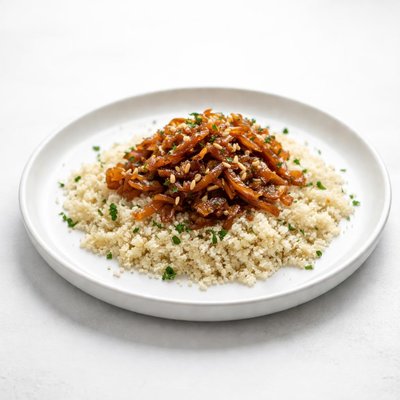 Image of Couscous with Savory Caramelized Onion