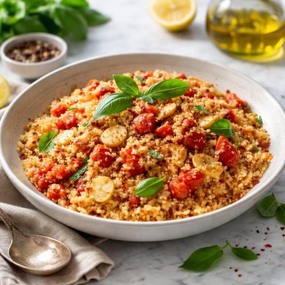 Image of Couscous with Tomato and Garlic