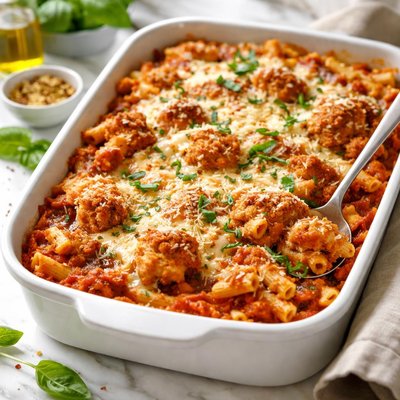 Image of Cozy Chicken Parmesan Casserole