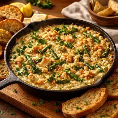 Image of Crab and Asparagus Dip