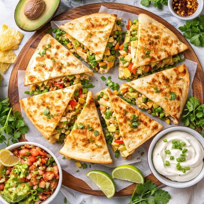 Image of Crab and Avocado Quesadilla