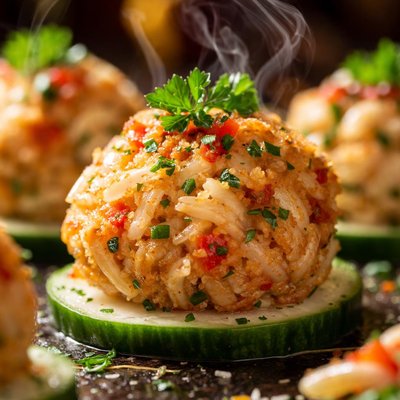 Image of Crab Ball Hors D Oeuvre