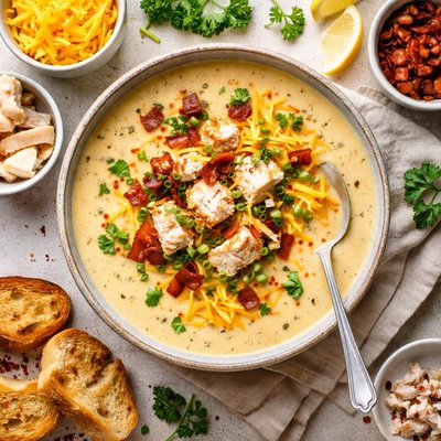 Image of Crab Cheddar Soup