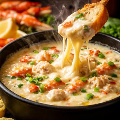 Image of Crab Cheese Fondue