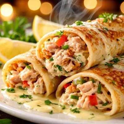 Image of Crab Crepes