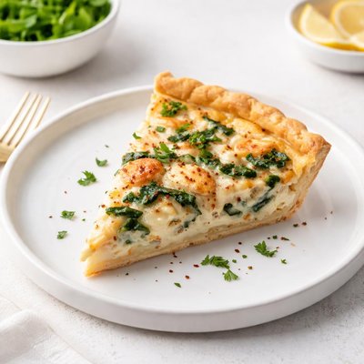 Image of Crab Florentine Quiche