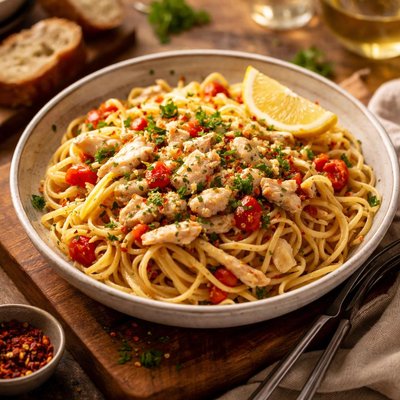Image of Crab Linguine