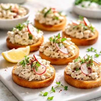 Image of Crab Meat Canapes