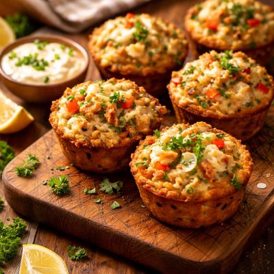 Image of Crab Meat Muffins