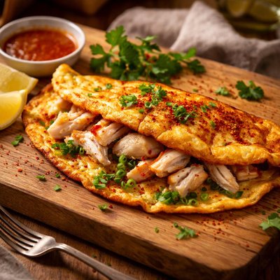 Image of Crab Meat or Shrimp Omelette