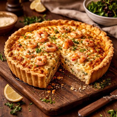 Image of Crab or Shrimp Quiche
