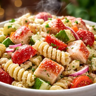 Image of Crab Pasta Salad
