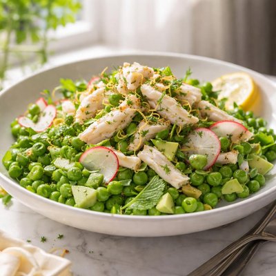 Image of Crab Pea Salad