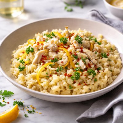 Image of Crab Preserved Lemon Risotto