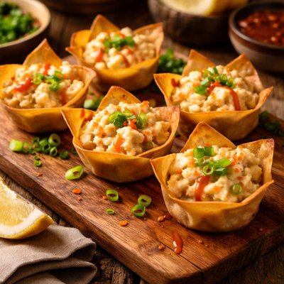 Image of Crab Rangoon Cups