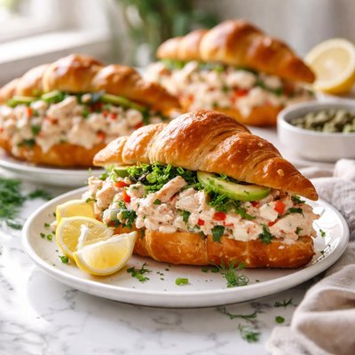 Image of Crab Salad Croissants