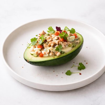 Image of Crab Salad in Avocado No 2