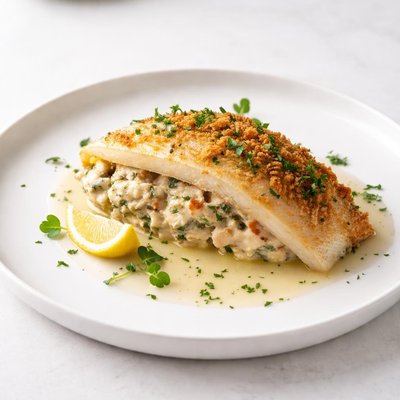Image of Crab Stuffed Orange Roughy